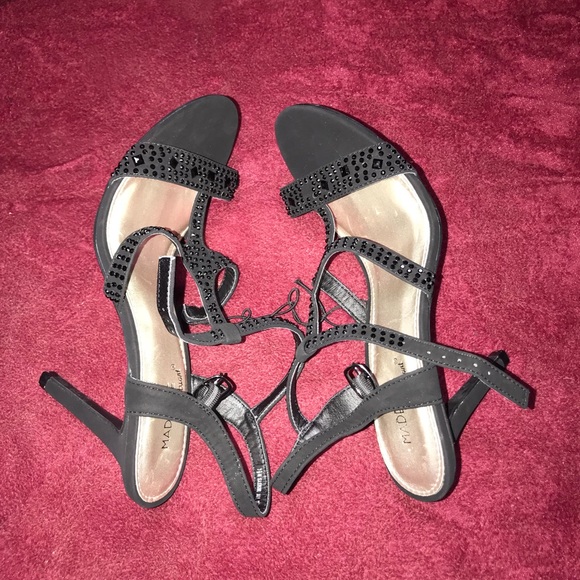 Madeline Stuart strappy gem evening shoes - Picture 6 of 8